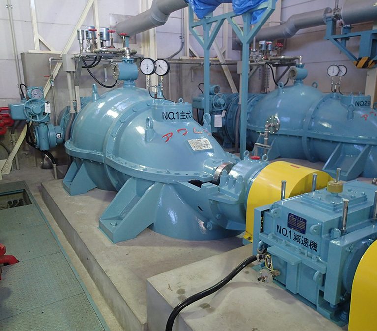 排水ポンプOH　工事一式 （函館開発建設部殿）