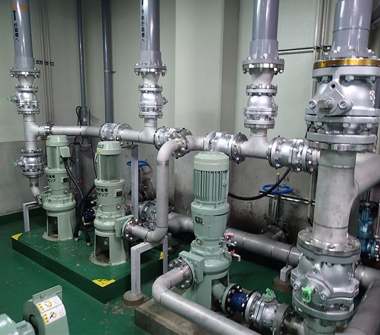 ポンプ増設配管製作　工事一式 （南部後志環境衛生組合殿）