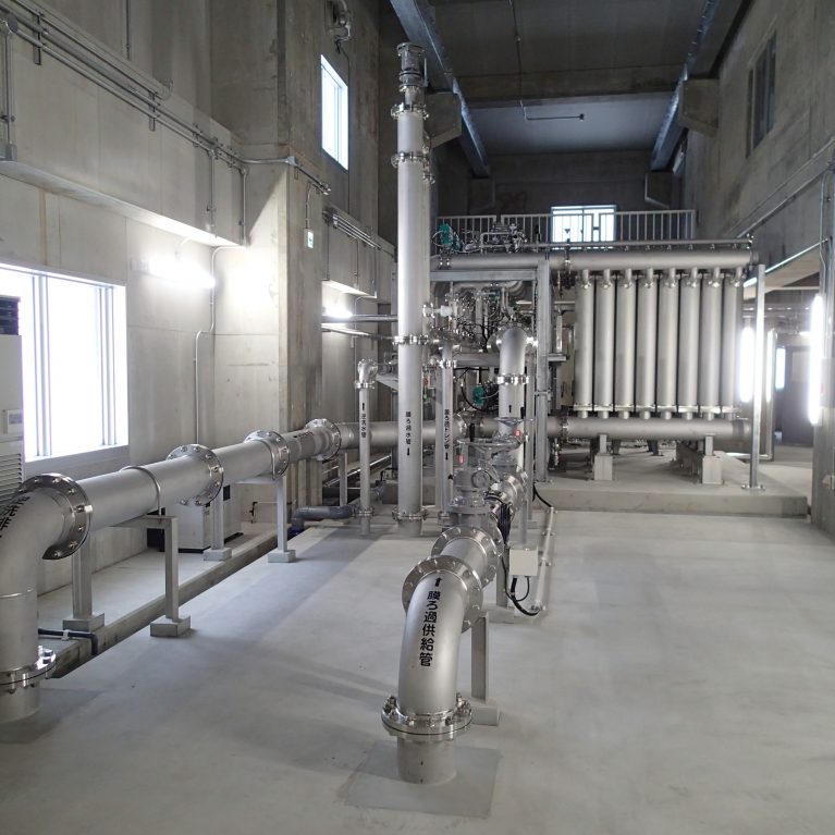 層雲峡浄水場機械配管工事一式（上川町殿）