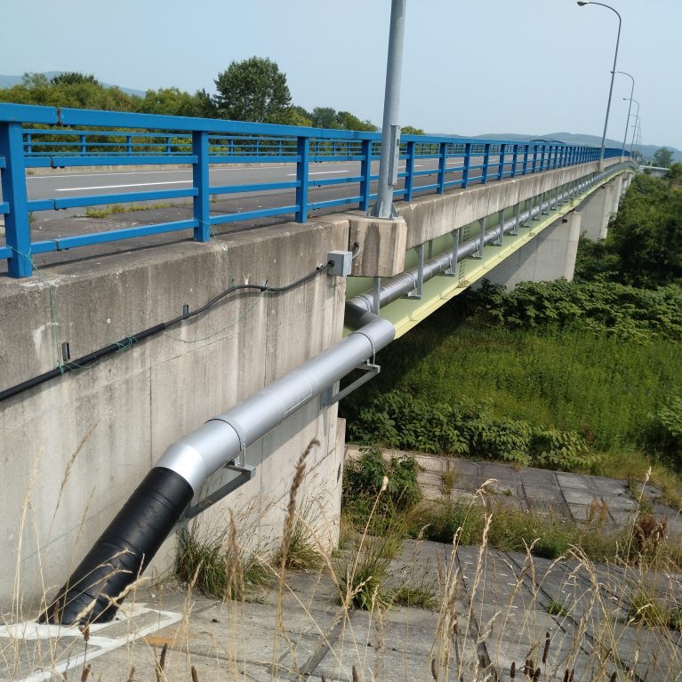 恵南・恵北・恵名大橋添架管据付工事一式（名寄市役所殿）